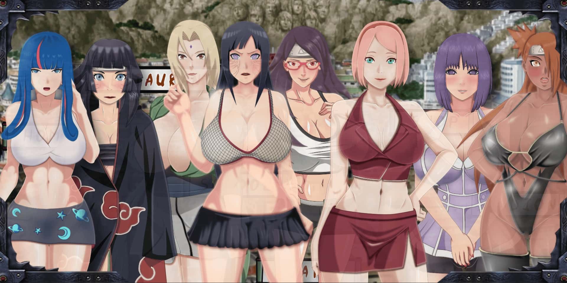 女忍训练：最后的战争 Sarada training：The last war 版游戏封面